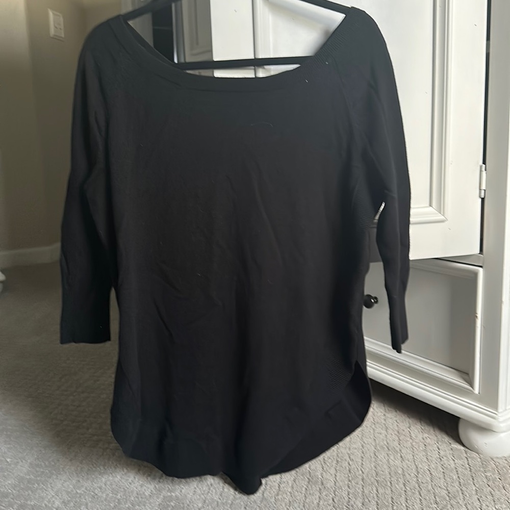 Black express tunic size M